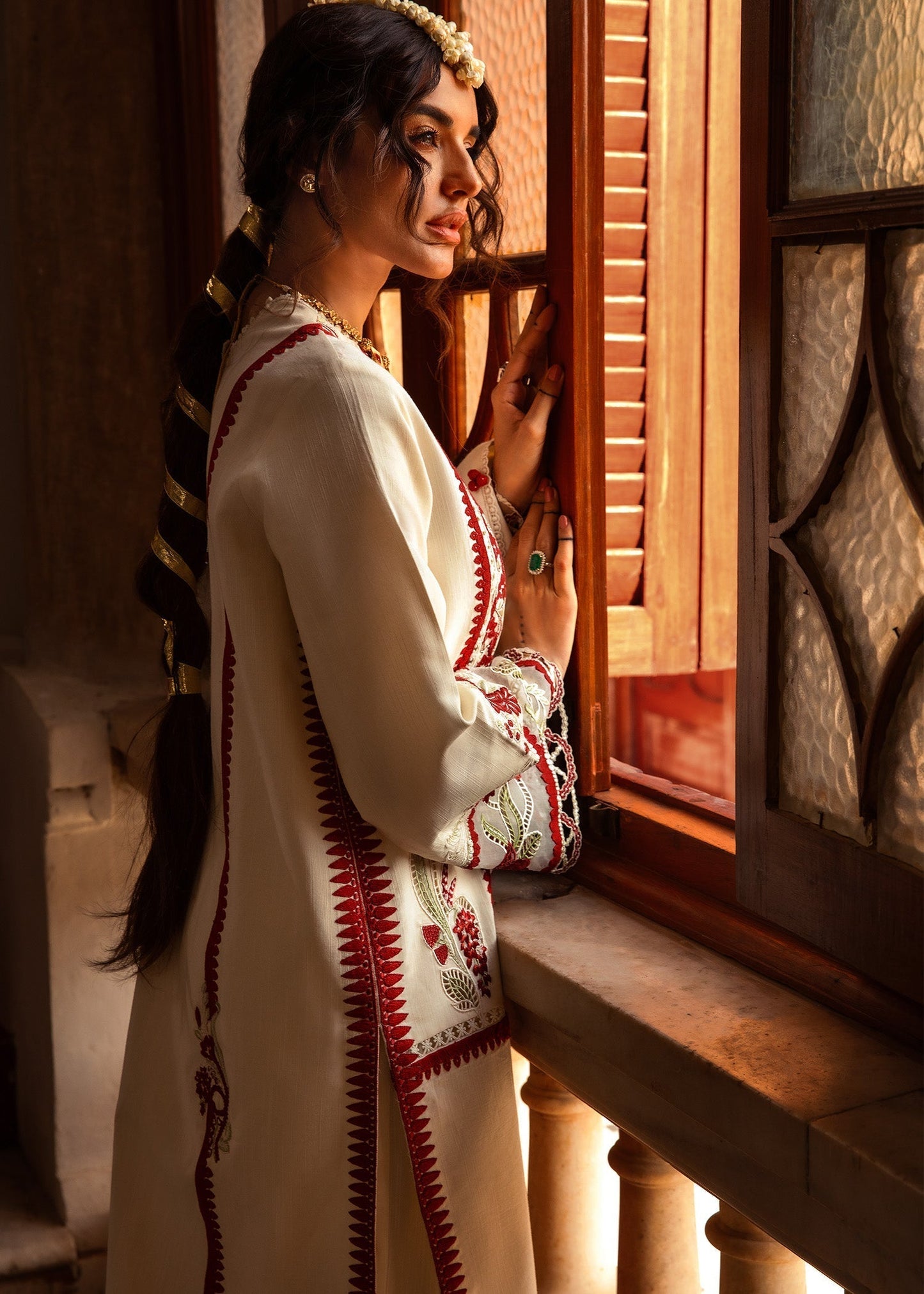 Crimson | Aaleen Winter 24 | Musafir - Ladies Clothes 