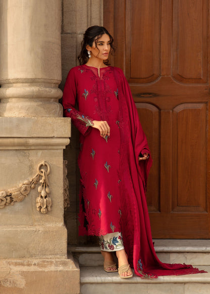 Crimson | Aaleen Winter 24 | Jurao ka Kaam - Ladies Clothes 
