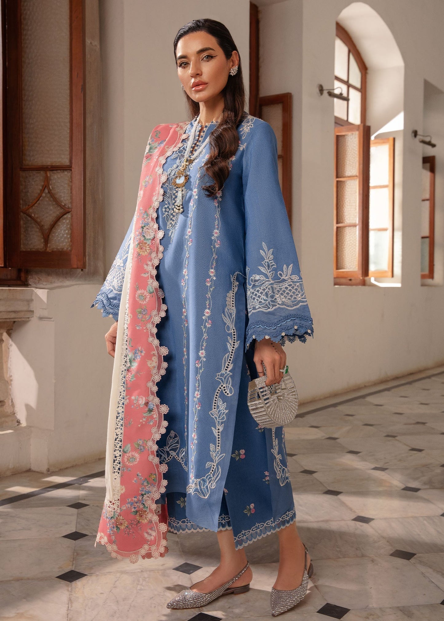 Crimson | Aaleen Winter 24 | Modern Memsaab - Ladies Clothes 