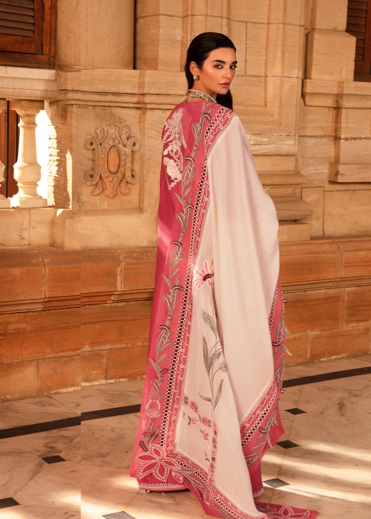 Crimson | Aaleen Winter 24 | Phulon ki Dastaan - Ladies Clothes 