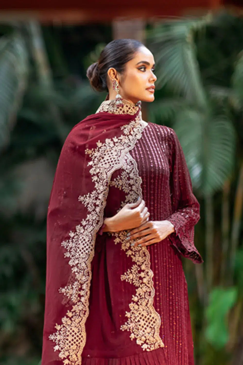 Azure | Embroidered Formals | Crimnson Rush - Formal 