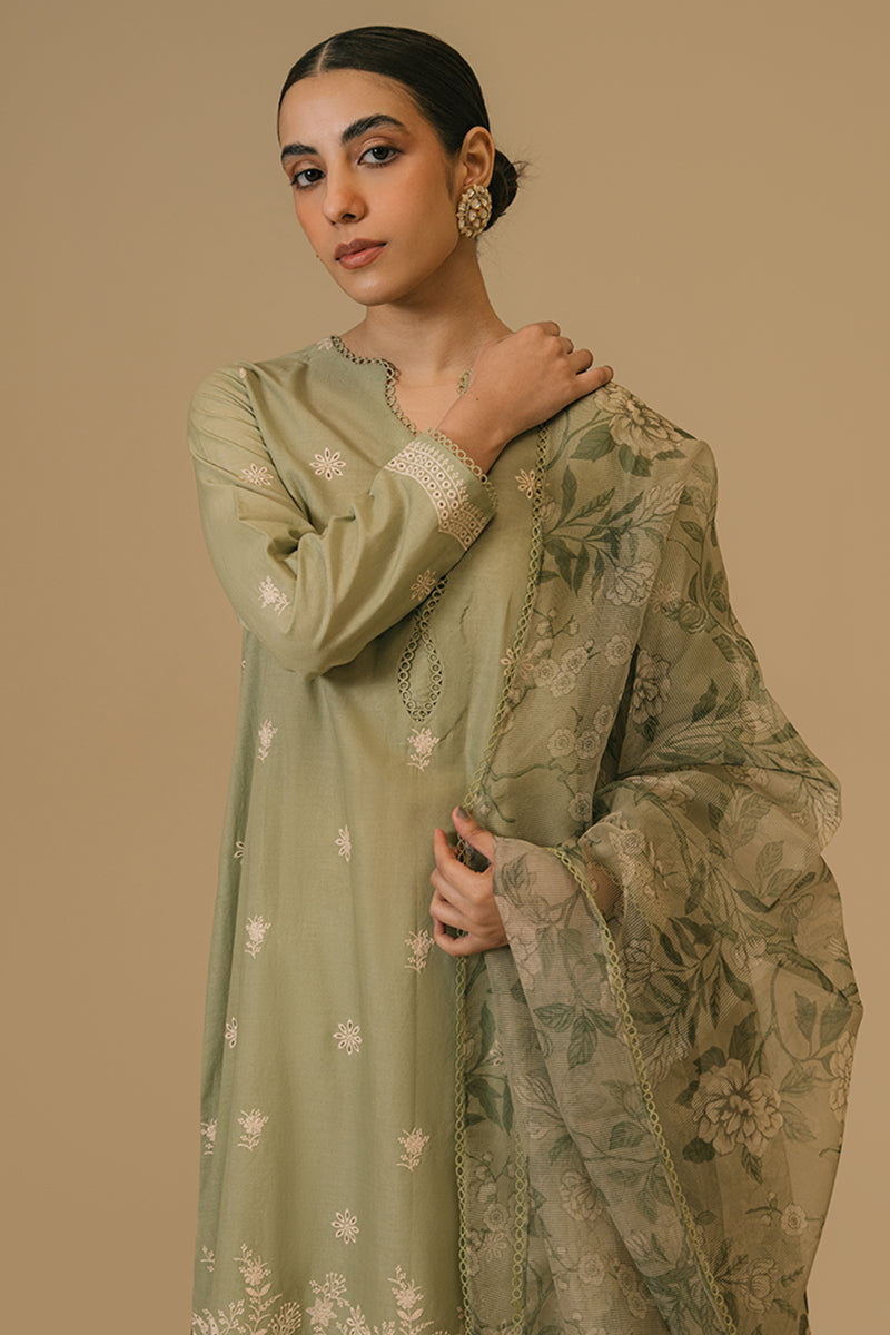 Cross Stitch | Eid Collection | OLIVE VISTA - Maria Faisal