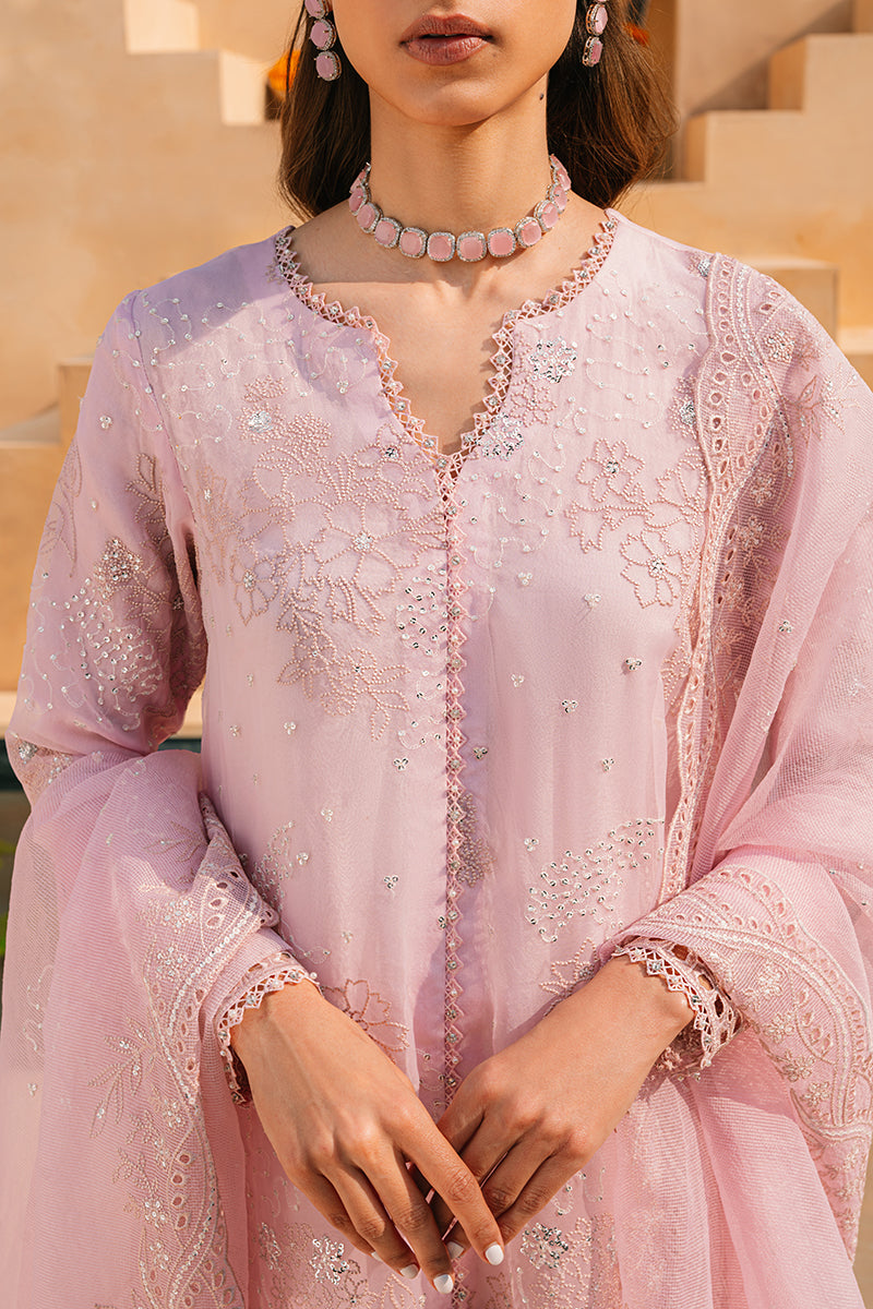 Cross Stitch | Eid Collection | MUTED PINK - Maria Faisal
