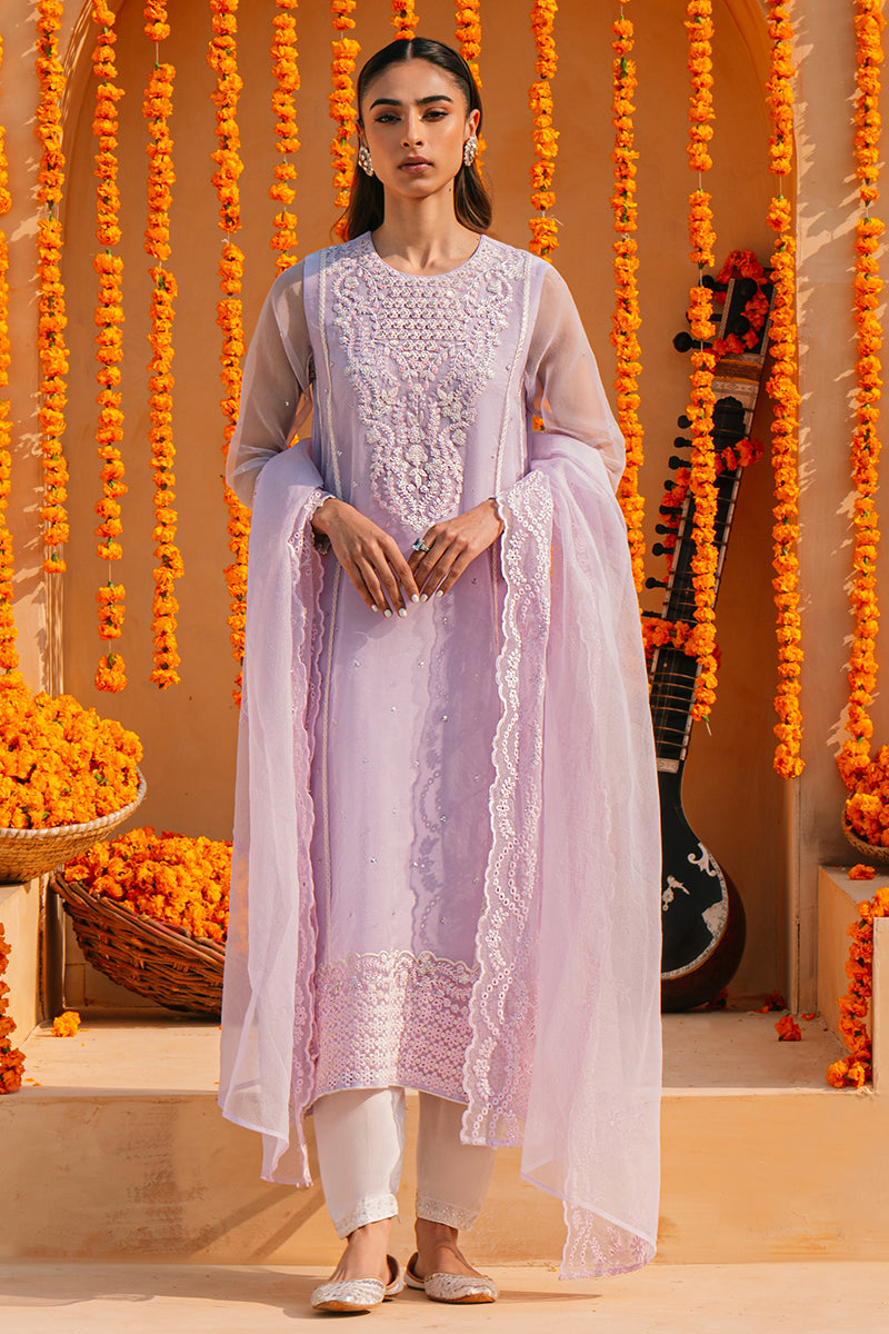 Cross Stitch | Eid Collection | LILAC WHISPER - Maria Faisal