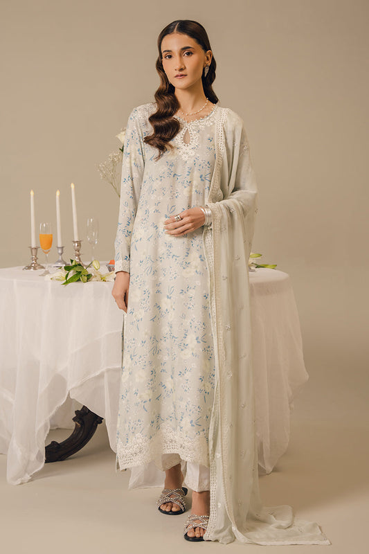 Cross Stitch | Eid Collection | PEARL BLUE - Maria Faisal