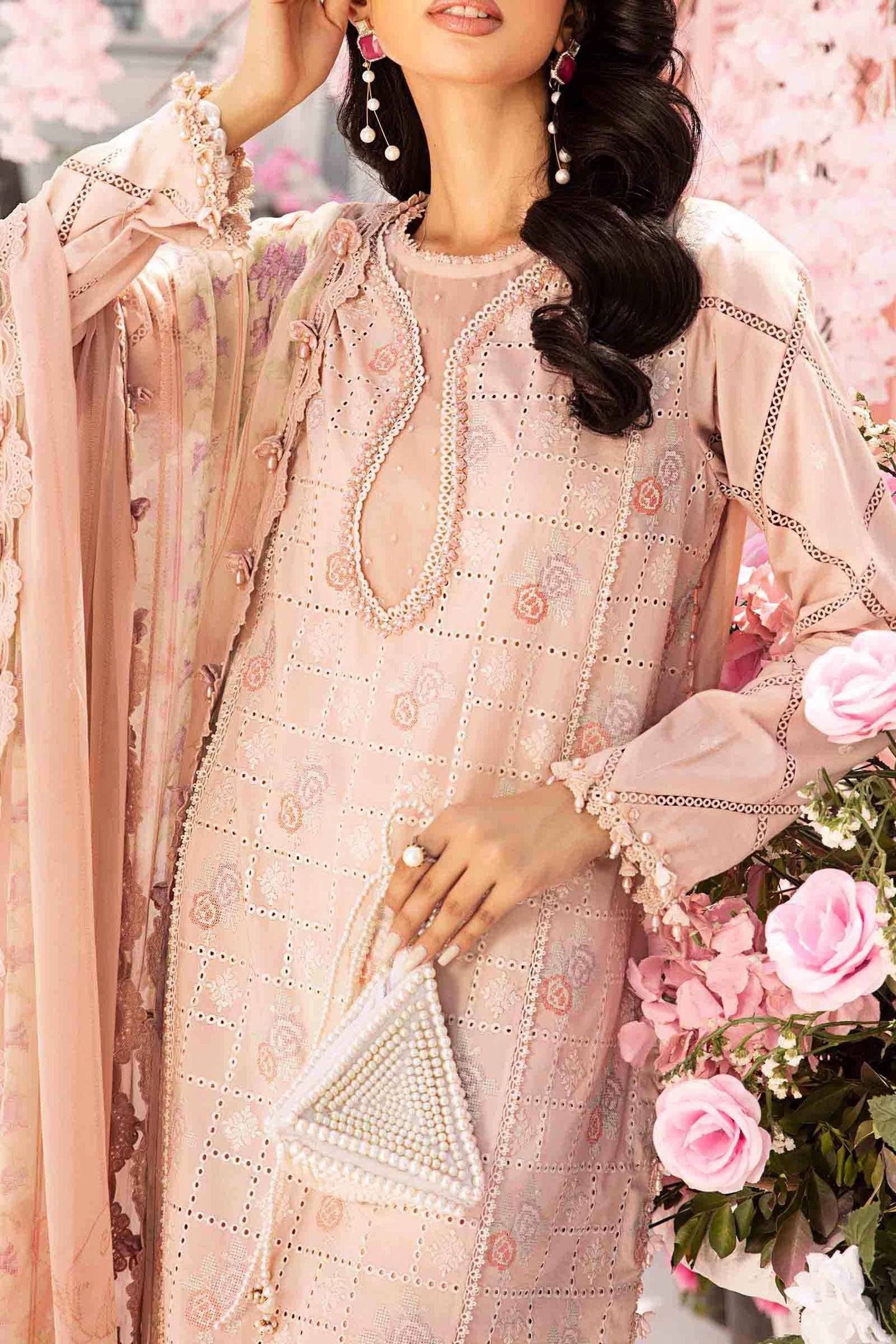 Maria B | M Prints Summer 25 | MPT-2601-A by Maria Faisal - Registered Vendor of : Maria B - type : Ladies Clothes - 100% original wedding dresses
