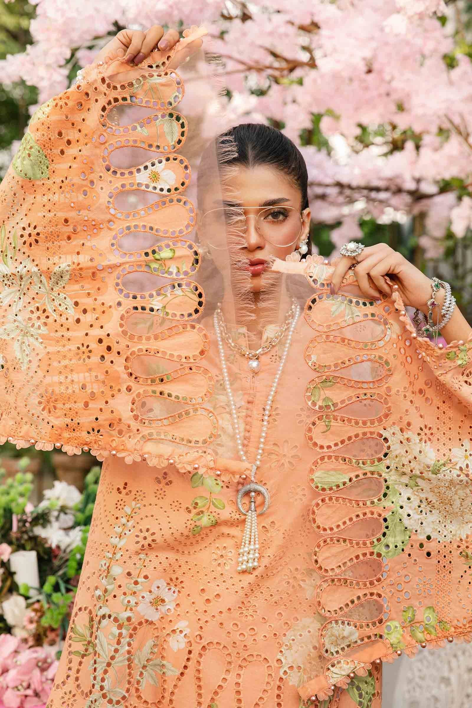 Maria B | M Prints Summer 25 | MPT-2602-A by Maria Faisal - Registered Vendor of : Maria B - type : Ladies Clothes - 100% original wedding dresses