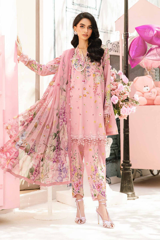 Maria B | M Prints Summer 25 | MPT-2603-B by Maria Faisal - Registered Vendor of : Maria B - type : Ladies Clothes - 100% original wedding dresses