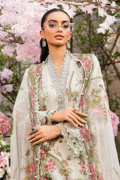 Maria B | M Prints Summer 25 | MPT-2605-B by Maria Faisal - Registered Vendor of : Maria B - type : Ladies Clothes - 100% original wedding dresses