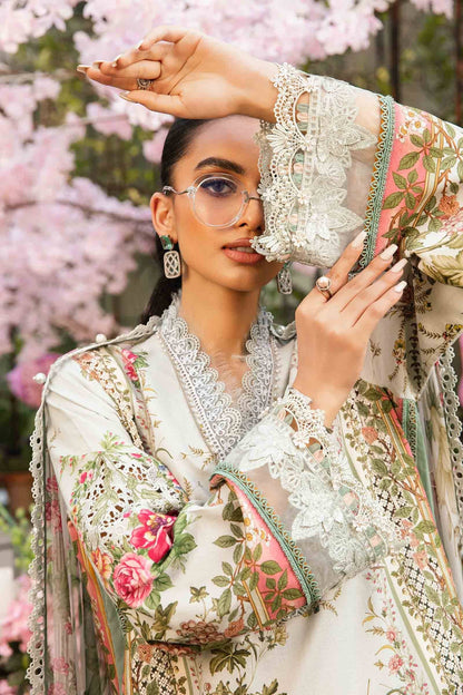 Maria B | M Prints Summer 25 | MPT-2605-B by Maria Faisal - Registered Vendor of : Maria B - type : Ladies Clothes - 100% original wedding dresses
