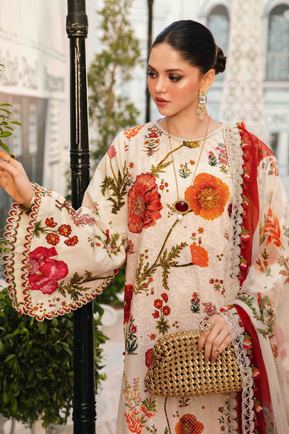 Maria B | M Prints Summer 25 | MPT-2607-A by Maria Faisal - Registered Vendor of : Maria B - type : Ladies Clothes - 100% original wedding dresses