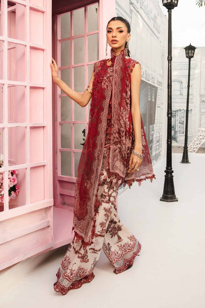 Maria B | M Prints Summer 25 | MPT-2608-A by Maria Faisal - Registered Vendor of : Maria B - type : Ladies Clothes - 100% original wedding dresses
