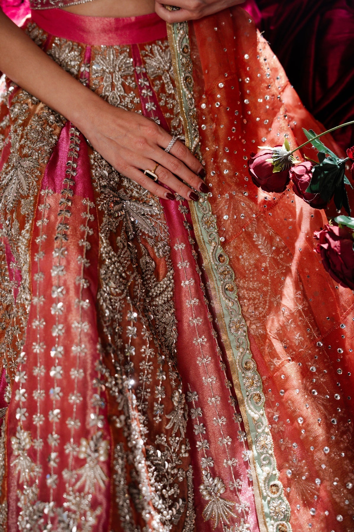Sable Vogue | Laal Bagh Bridal Collection | SLB-1350 - Bridal Dress - available at Maria Faisal in UK and USA.