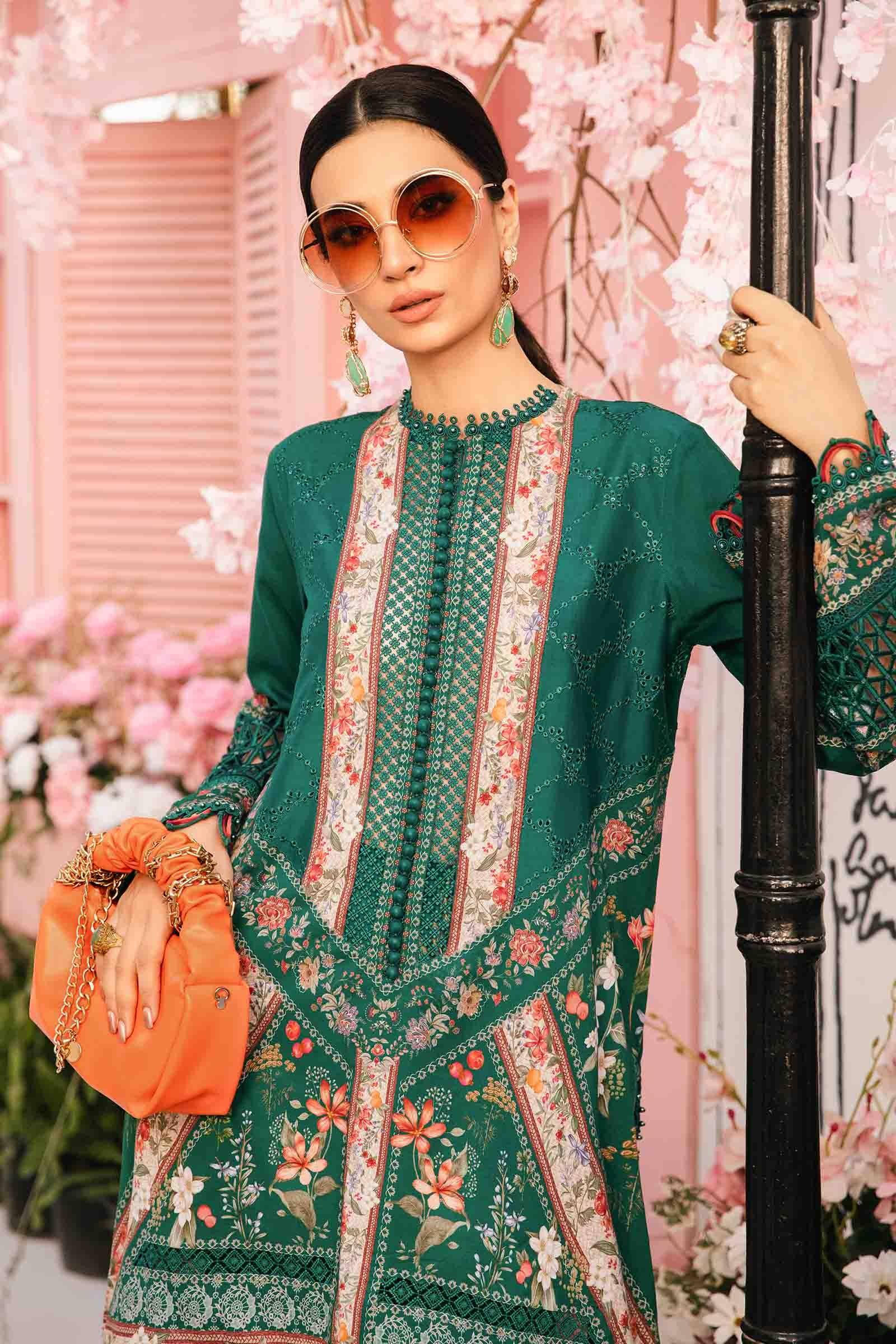 Maria B | M Prints Summer 25 | MPT-2610-A by Maria Faisal - Registered Vendor of : Maria B - type : Ladies Clothes - 100% original wedding dresses