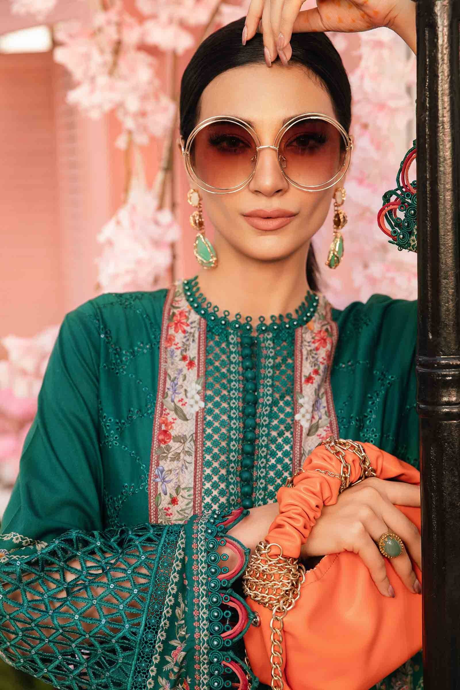 Maria B | M Prints Summer 25 | MPT-2610-A by Maria Faisal - Registered Vendor of : Maria B - type : Ladies Clothes - 100% original wedding dresses