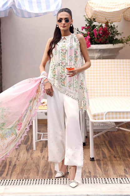 Maria B | M Prints 26 | MPT-3010-A - Luxury Dress - available at Maria Faisal in UK and USA.