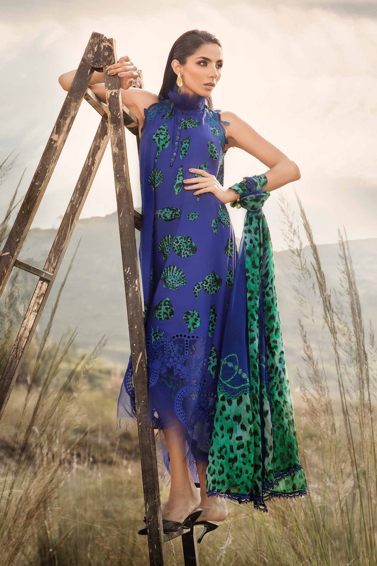 Maria B | M Prints Winter 24 | MPT-2410-A - Ladies Clothes - Maria Faisal