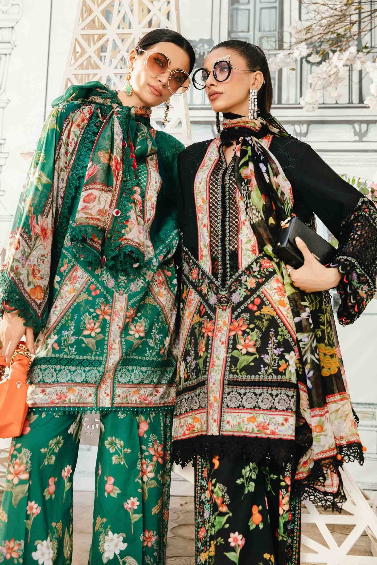 Maria B | M Prints Summer 25 | MPT-2610-A by Maria Faisal - Registered Vendor of : Maria B - type : Ladies Clothes - 100% original wedding dresses
