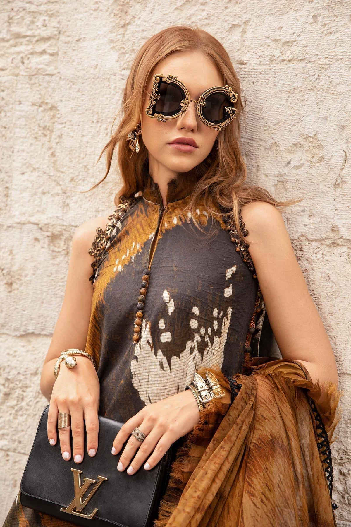 Maria B | M Prints Fall Edit 24 | MPT-2310-B - Ladies Clothes - Maria Faisal
