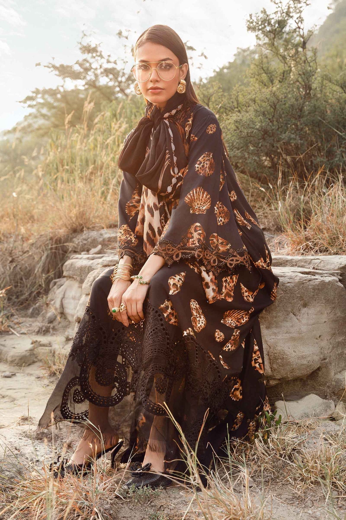 Maria B | M Prints Winter 24 | MPT-2410-B - Ladies Clothes - Maria Faisal