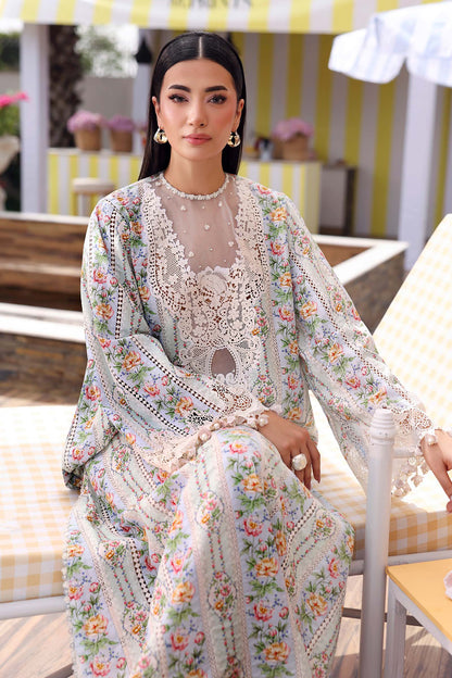Maria B | M Prints 26 | MPT-3010-B - Luxury Dress - available at Maria Faisal in UK and USA.