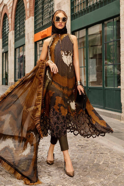 Maria B | M Prints Fall Edit 24 | MPT-2310-B - Ladies Clothes - Maria Faisal