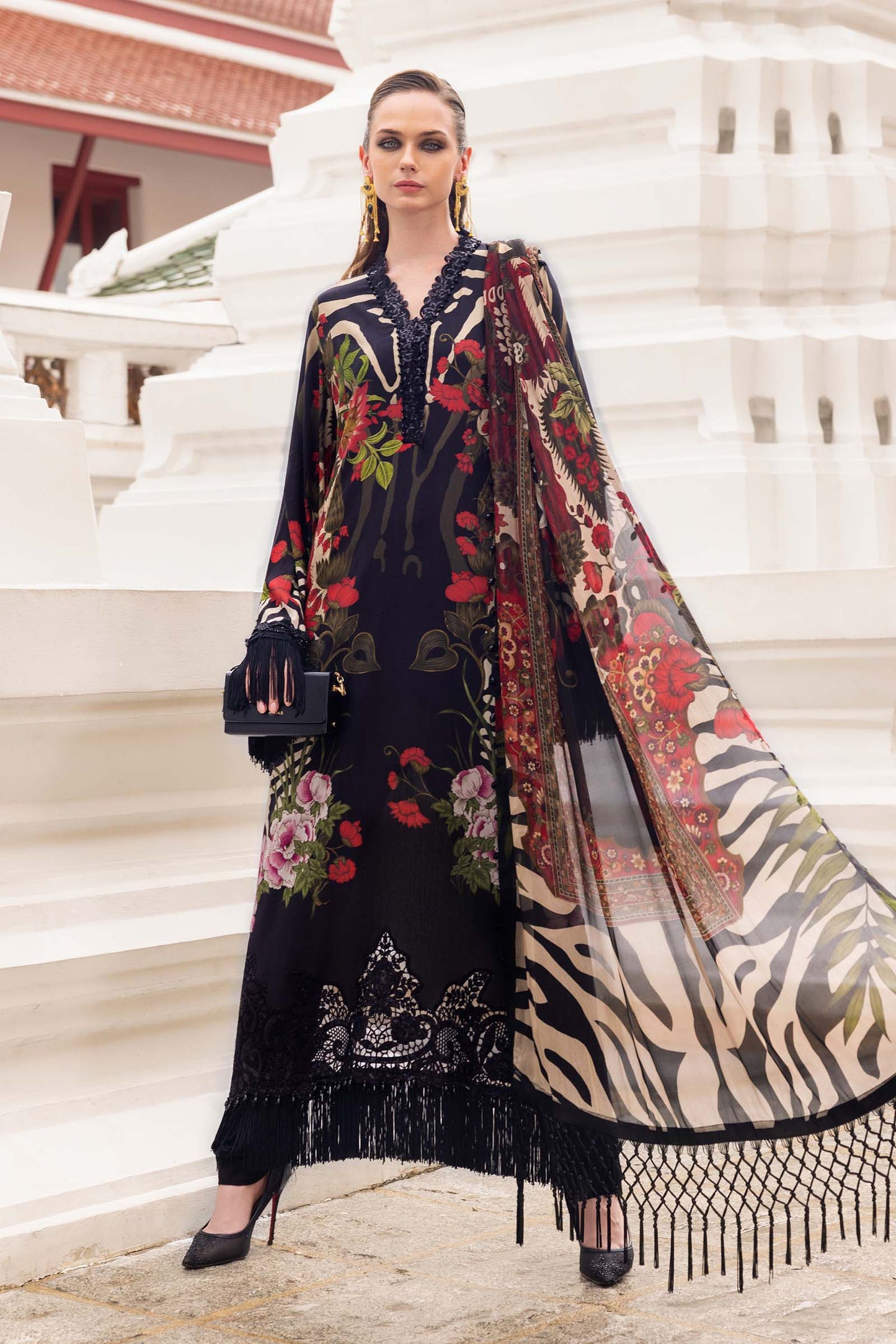 MPT-2810-B – authentic Pakistani dress from the M Prints Winter 25 collection for women in the UK
