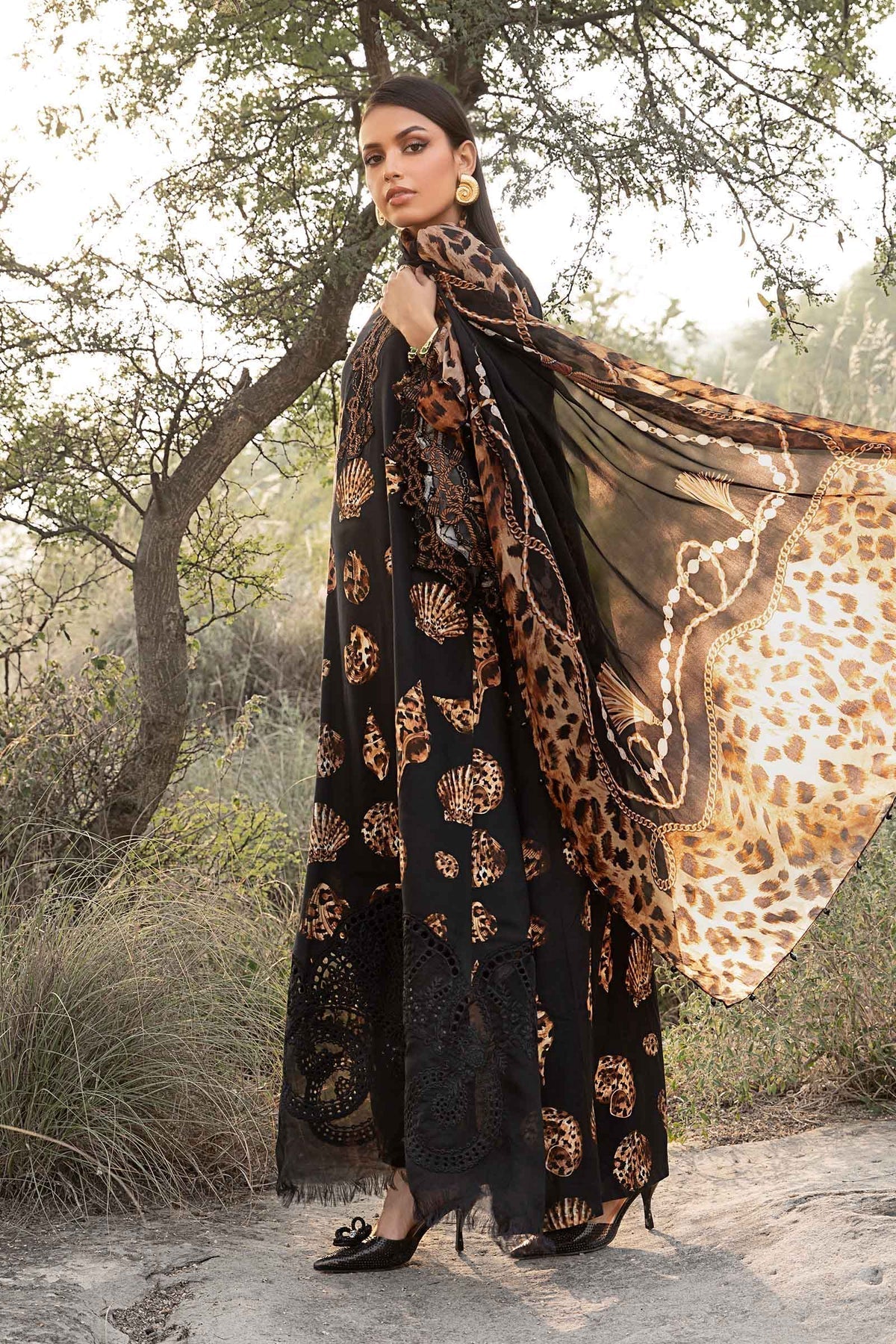 Maria B | M Prints Winter 24 | MPT-2410-B - Ladies Clothes - Maria Faisal