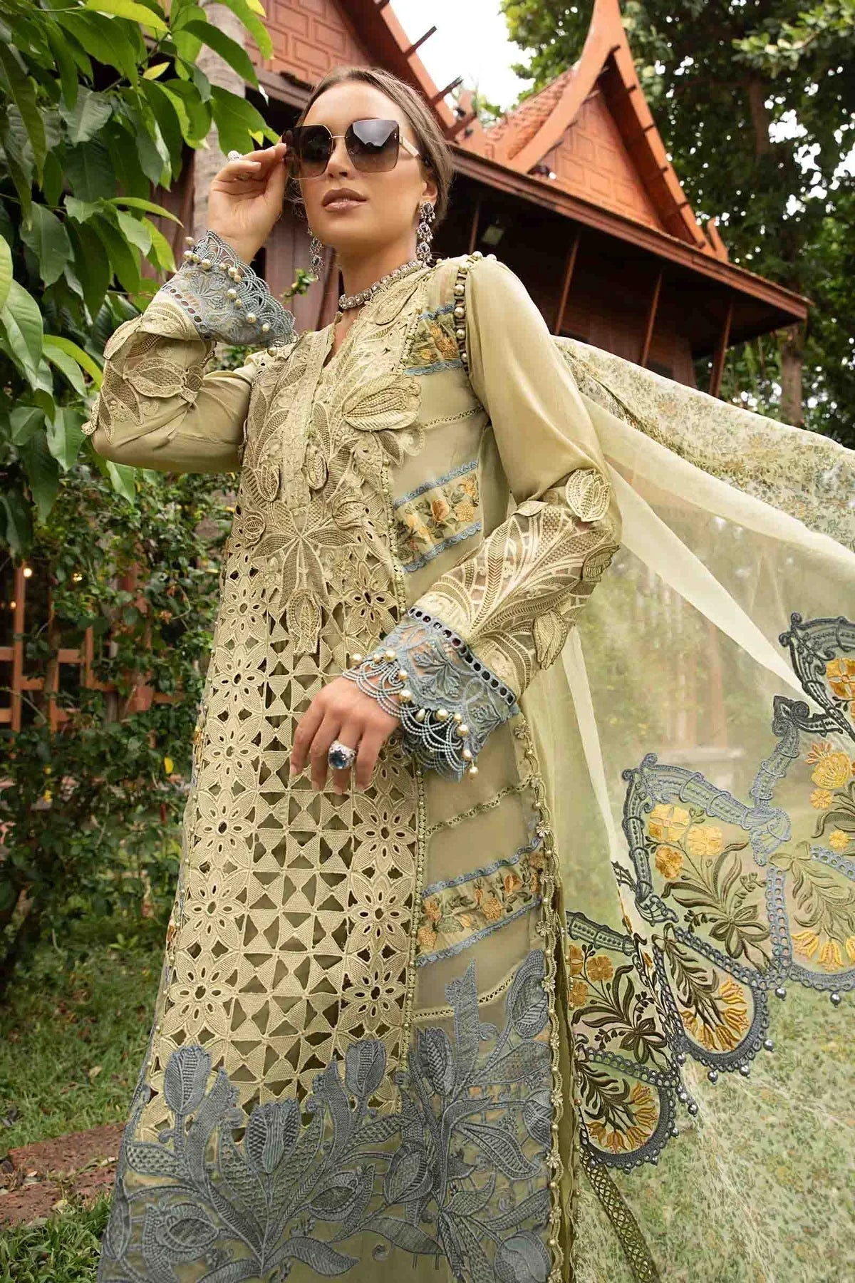 Maria B | Eid Lawn Collection | 10 - Waniyas