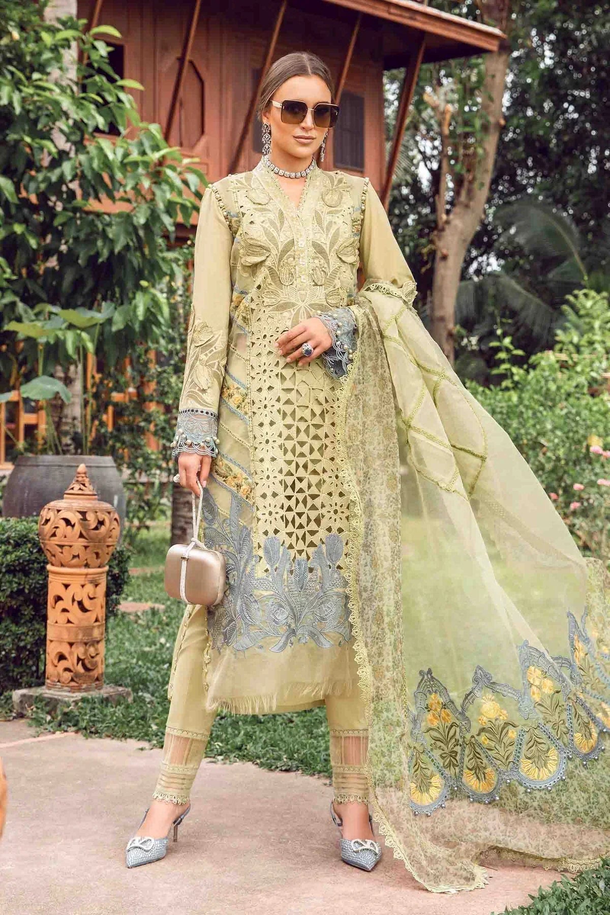 Maria B | Eid Lawn Collection | 10 - Waniyas