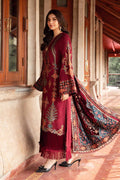 Maria B | Winter Luxe 24 | Velvet DL-1210 - Ladies Clothes - Maria Faisal