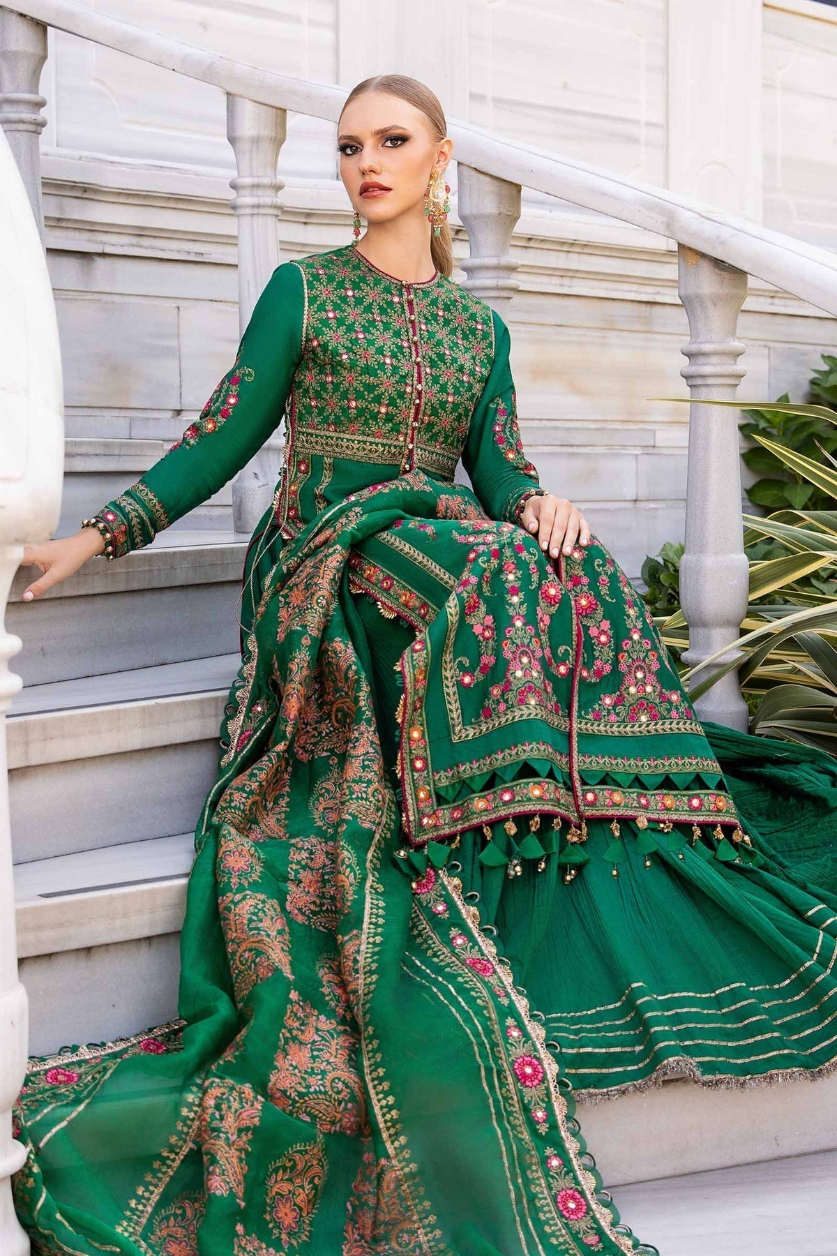 Maria B | Sateen Formals 24 | CST-811 - Ladies Clothes - Maria Faisal