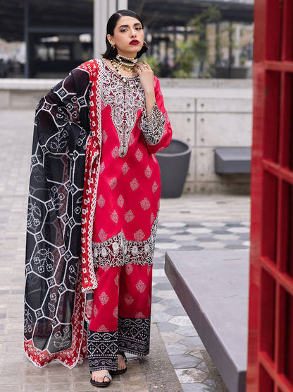 Mahnur | Broadway Luxury Lawn 25 | Azelea by Maria Faisal - Registered Vendor of : Mahnur - type : Ladies Clothes - 100% original wedding dresses