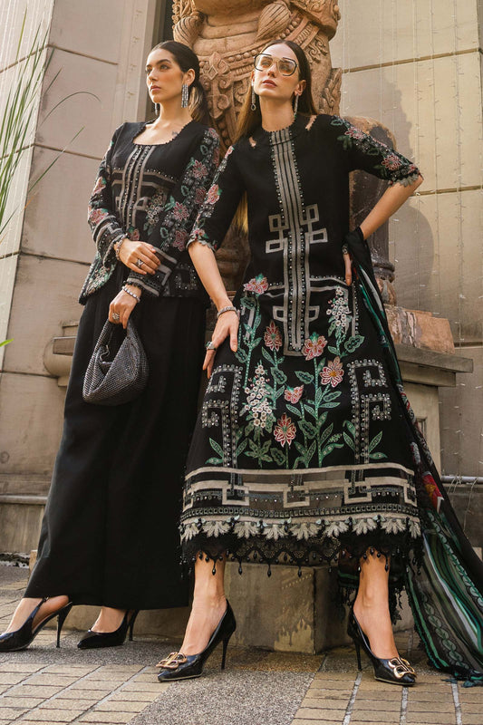 Maria B | luxury Lawn 26 | EL-26-11 - Luxury Dress - available at Maria Faisal in UK and USA.