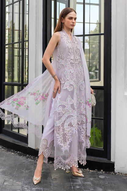 Maria B | luxury Lawn 26 | EL-26-12 - Luxury Dress - available at Maria Faisal in UK and USA.