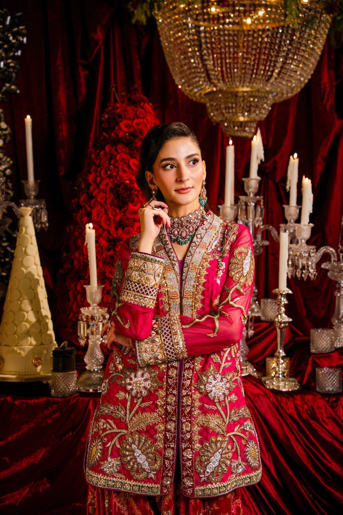 Sable Vogue | Laal Bagh Bridal Collection |SLB-1187 - Bridal Dress - available at Maria Faisal in UK and USA.