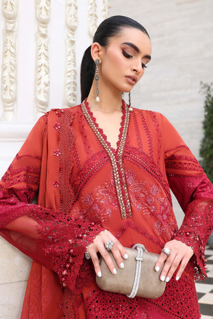 Maria B | luxury Lawn 26 | EL-26-13 - Luxury Dress - available at Maria Faisal in UK and USA.