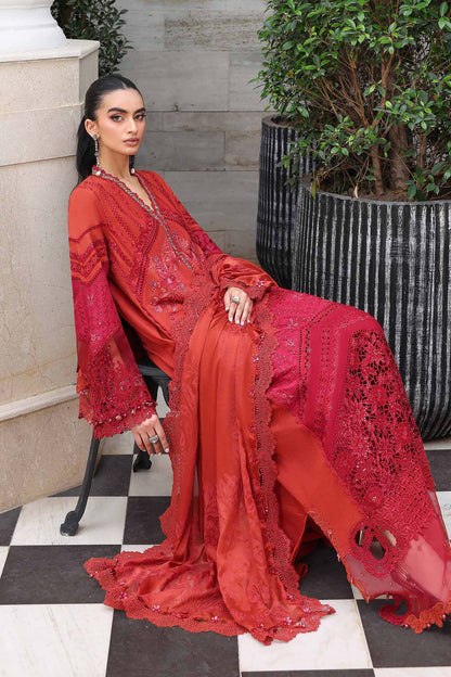 Maria B | luxury Lawn 26 | EL-26-13 - Luxury Dress - available at Maria Faisal in UK and USA.