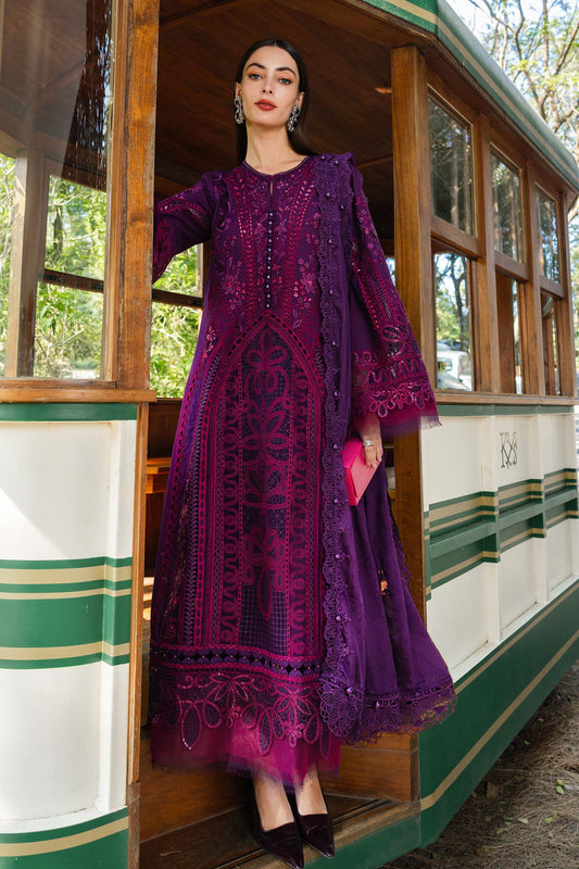 Maria B | luxury Lawn 26 | EL-26-14 - Luxury Dress - available at Maria Faisal in UK and USA.