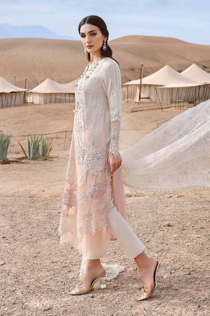 Maria B | Luxury Lawn 25 | D-2515-A by Maria Faisal - Registered Vendor of : Maria B - type : Ladies Clothes - 100% original wedding dresses