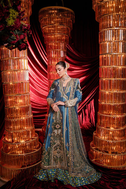 Sable Vogue | Laal Bagh Bridal Collection | SLB-1569 - Bridal Dress - available at Maria Faisal in UK and USA.