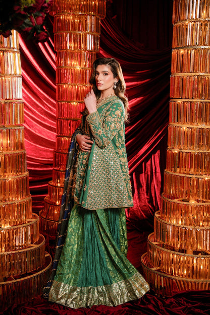 Sable Vogue | Laal Bagh Bridal Collection | SLB-2061 - Bridal Dress - available at Maria Faisal in UK and USA.