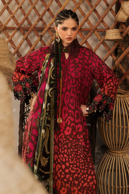 Maria B | M Prints Winter Fall 2026 | MPT-3101-A - Luxury Dress - available at Maria Faisal in UK and USA.