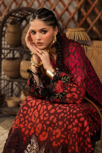 Maria B | M Prints Winter Fall 2026 | MPT-3101-A - Luxury Dress - available at Maria Faisal in UK and USA.