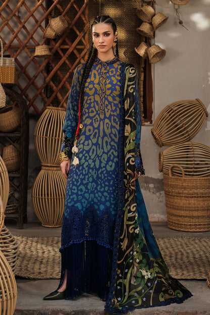 Maria B | M Prints Winter Fall 2026 | MPT-3101-B - Luxury Dress - available at Maria Faisal in UK and USA.
