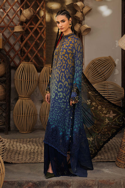 Maria B | M Prints Winter Fall 2026 | MPT-3101-B - Luxury Dress - available at Maria Faisal in UK and USA.