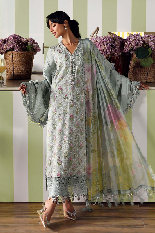 Maria B | M Prints 26 | MPT-3001-B - Luxury Dress - available at Maria Faisal in UK and USA.