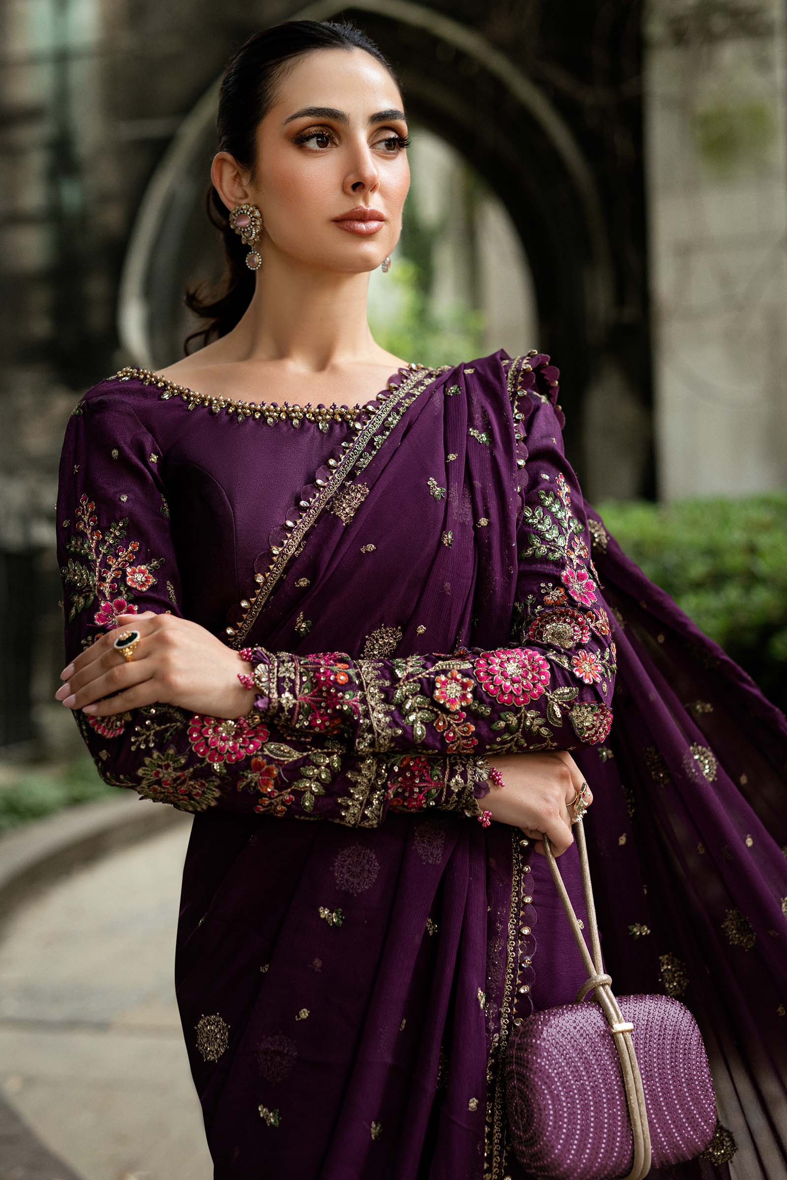 Maria B | Soiree Formals 25 | WF-09-01 - Formal Dress - available at Maria Faisal in UK and USA.