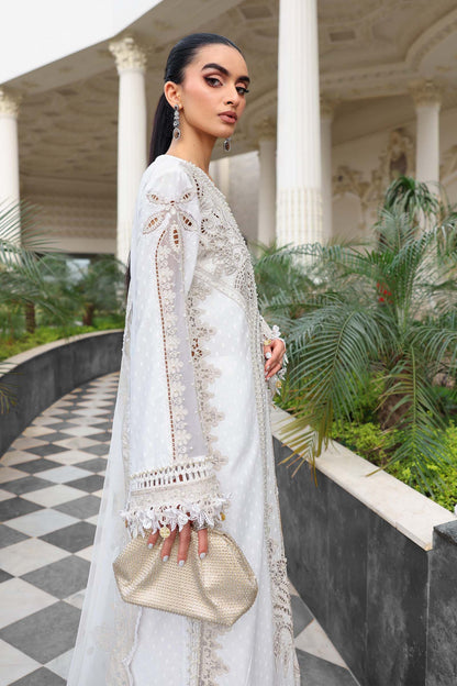 Maria B | luxury Lawn 26 | EL-26-01 - Luxury Dress - available at Maria Faisal in UK and USA.