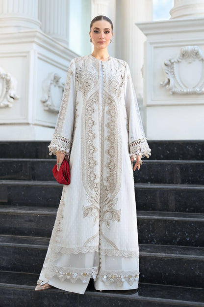 Maria B | luxury Lawn 26 | EL-26-01 - Luxury Dress - available at Maria Faisal in UK and USA.